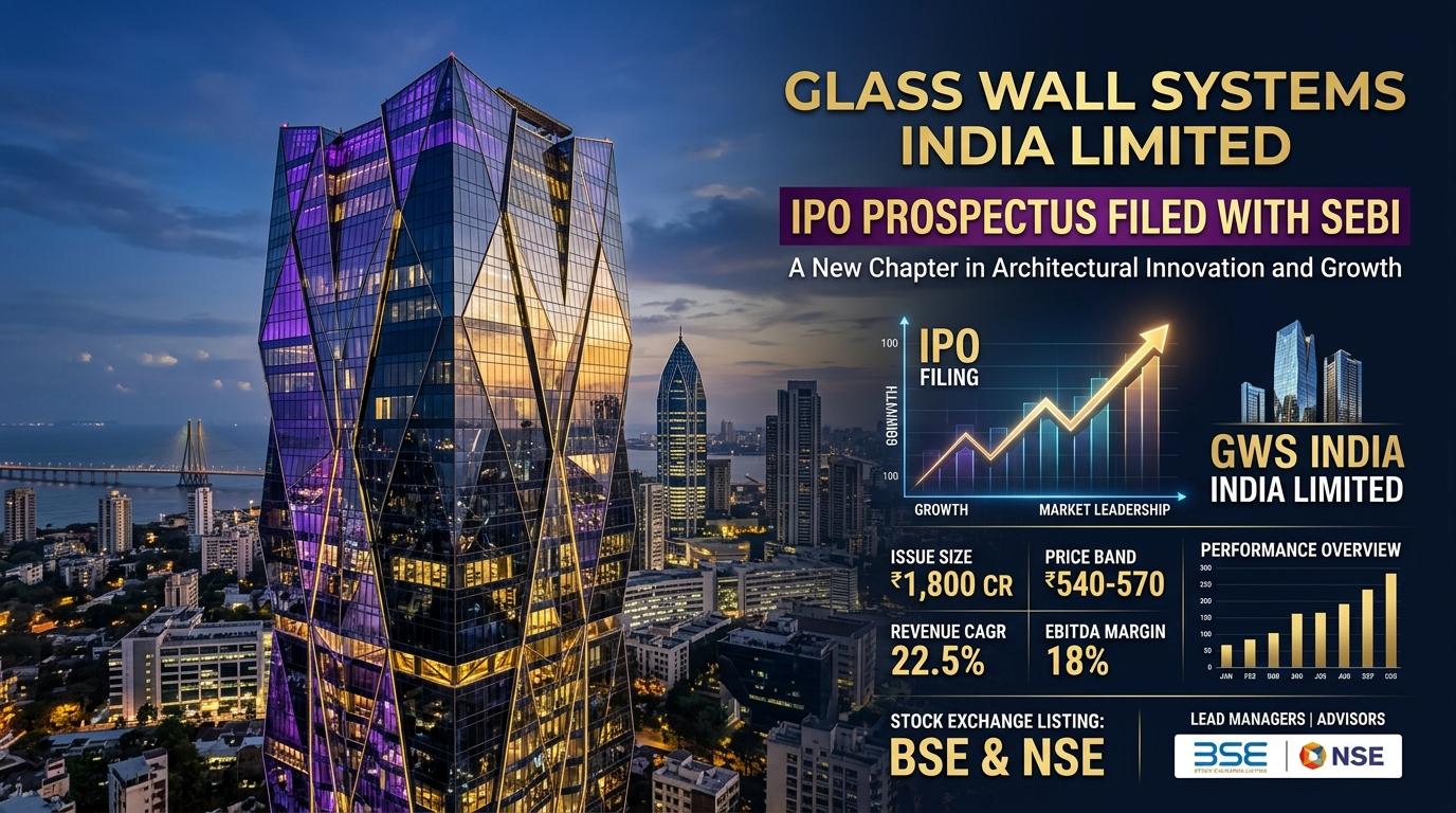 Glass Wall Systems India Limited IPO Prospectus filed with SEBI architectural facade engineering