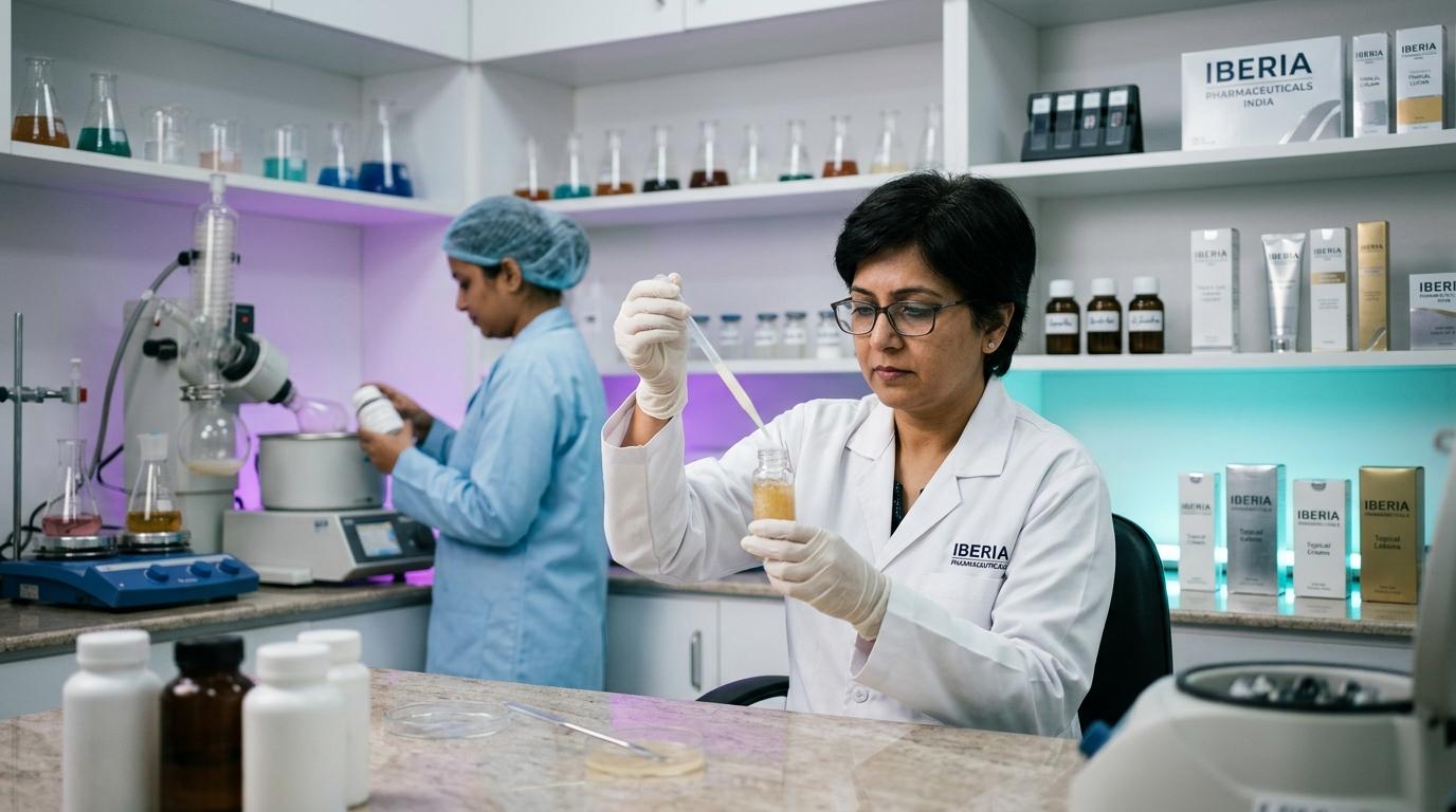Iberia Pharmaceuticals India Limited IPO DRHP filing SEBI clinical dermatology healthcare
