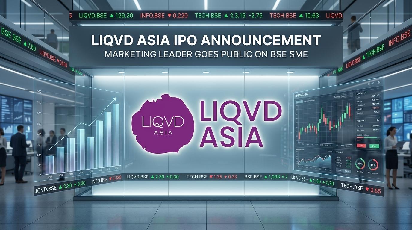 Liqvd Digital India Limited IPO opening price band lot size review BSE SME