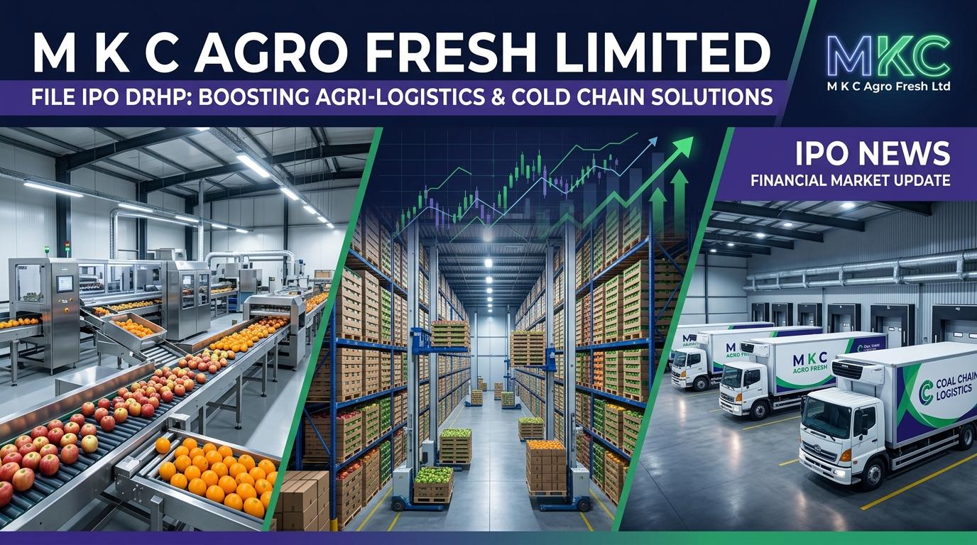 M K C Agro Fresh Limited IPO DRHP filing with SEBI cold chain logistics fresh produce