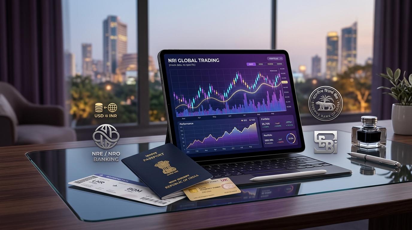 NRI Demat & Trading Account Guide: NRE vs NRO, PIS Rules & Taxes