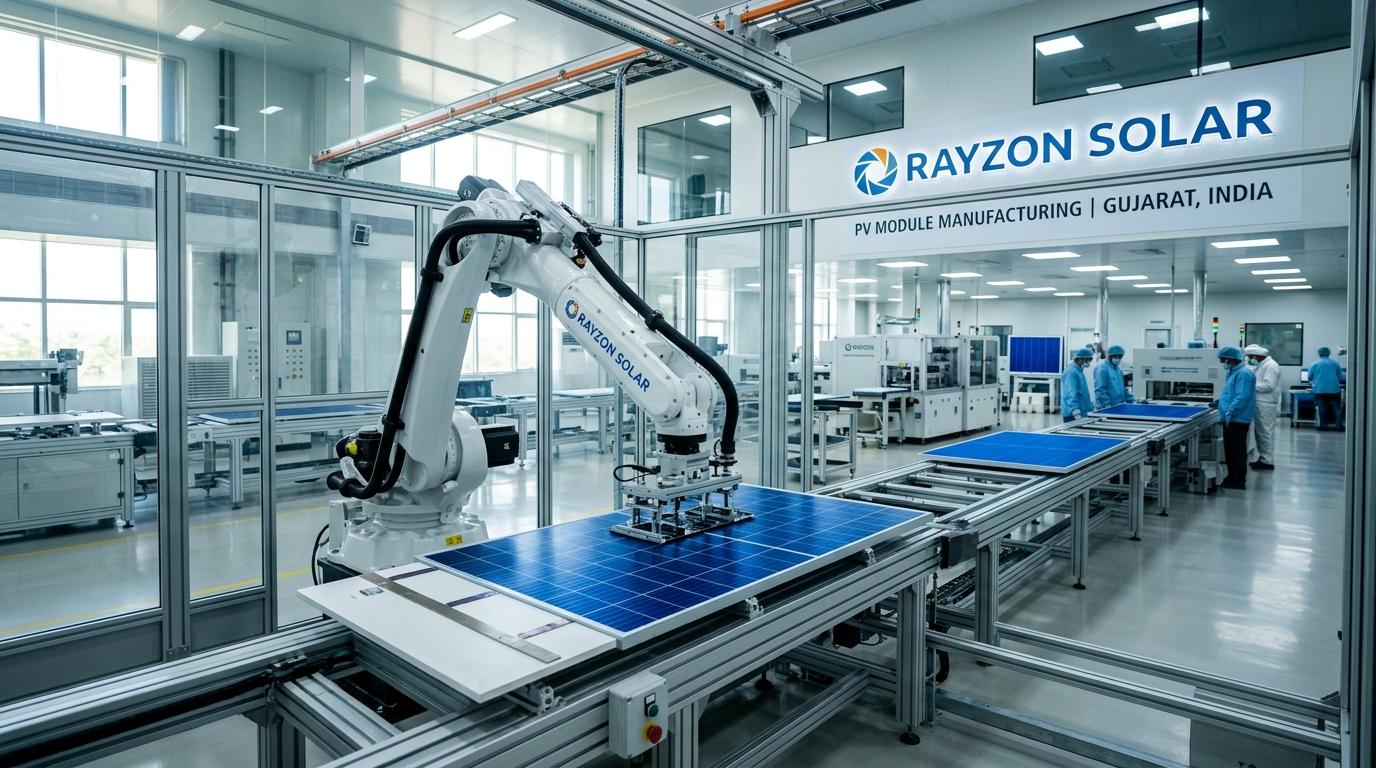 Rayzon Solar Limited IPO DRHP Addendum filing SEBI solar PV module manufacturing clean energy