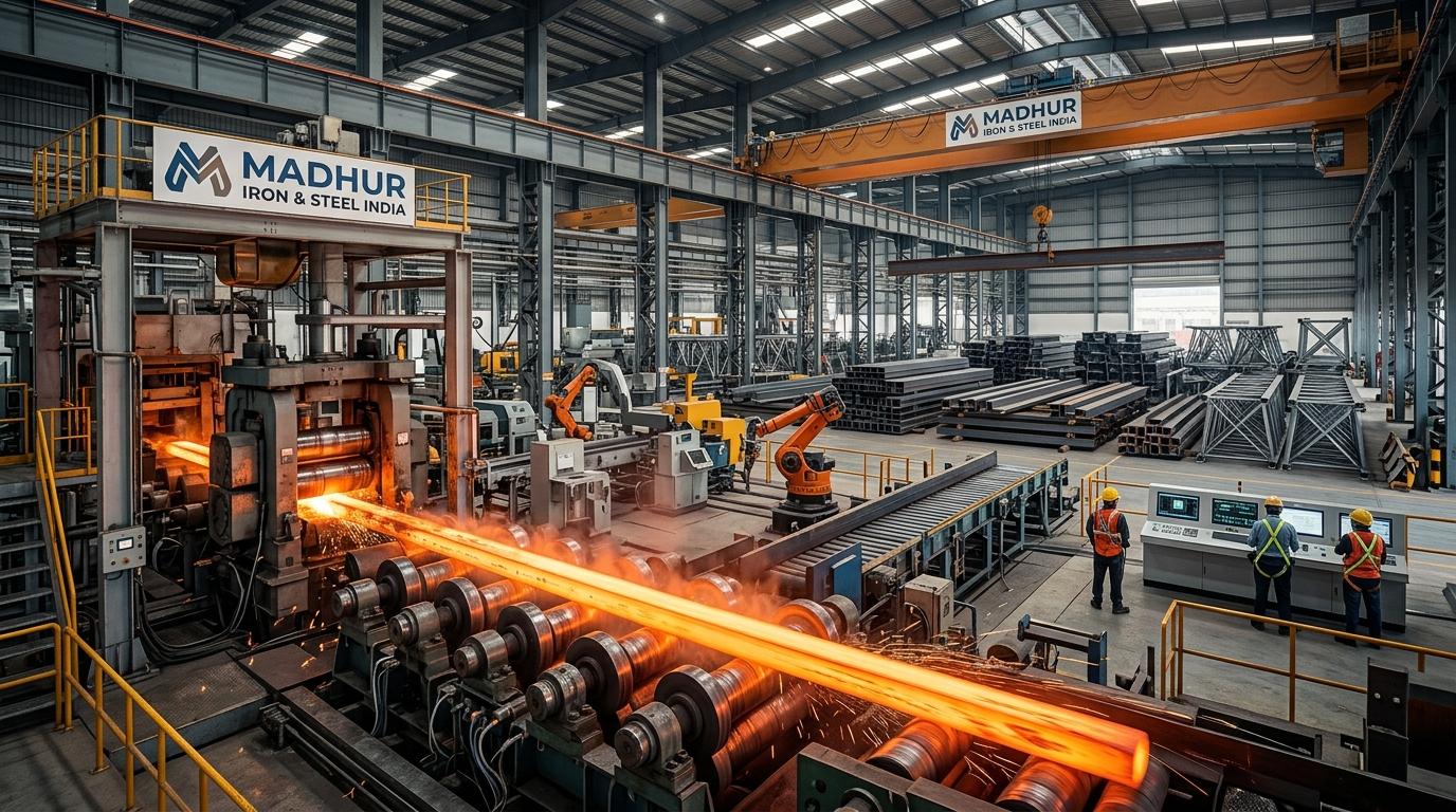 Madhur Iron and Steel India Limited IPO DRHP filing SEBI structural steel manufacturing