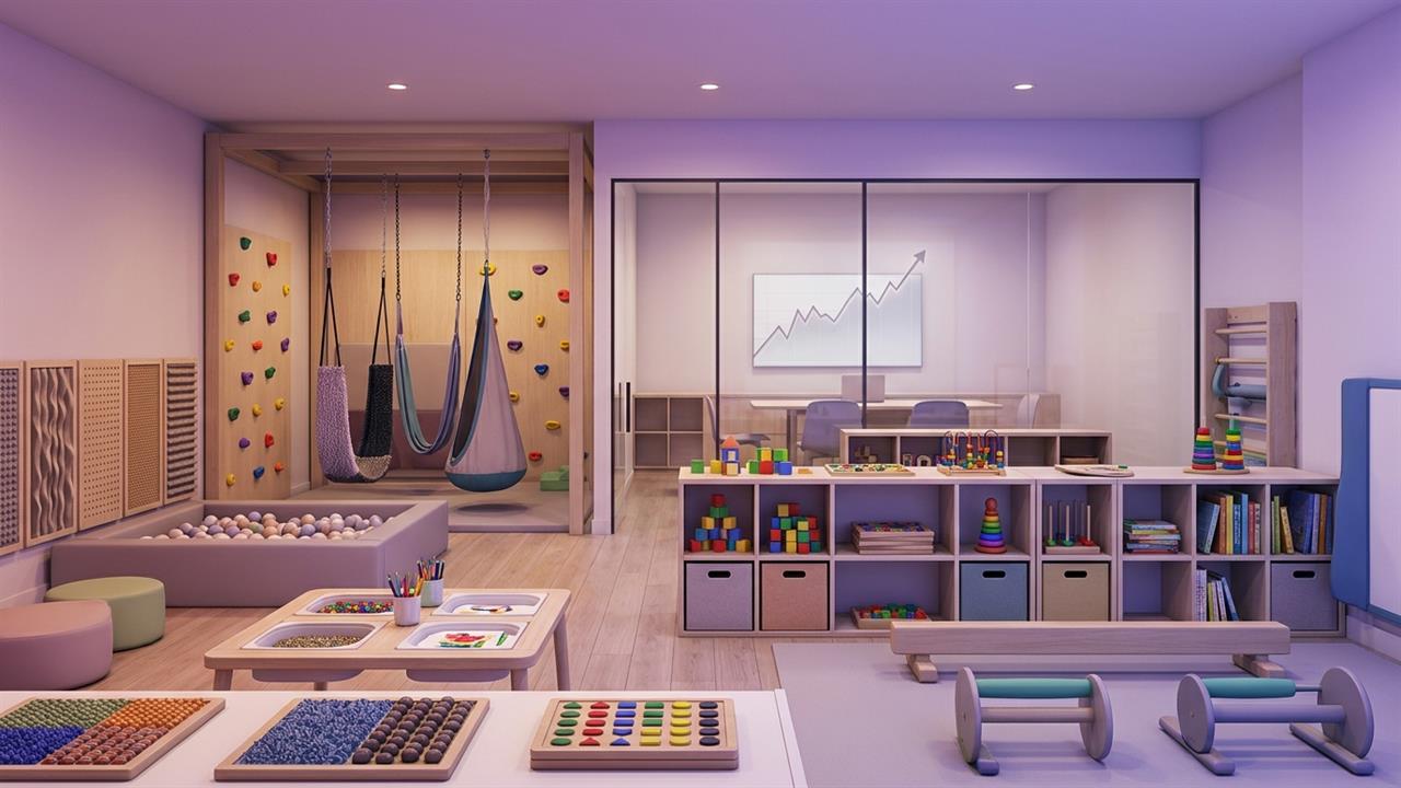 Child developmental therapy centre environment representing Rays of Belief Mom's Belief IPO RHP filing