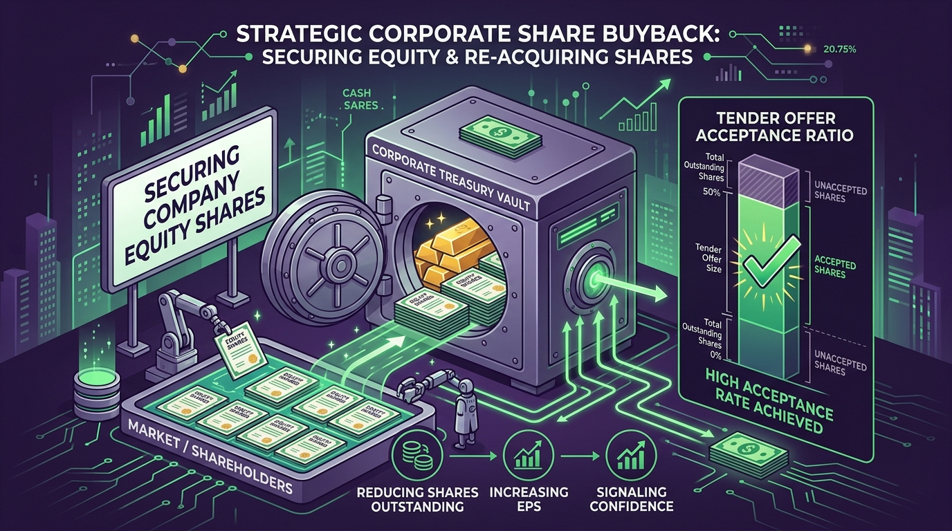 Share Buybacks in India: Tender Offer, Acceptance Ratio & Tax Rules