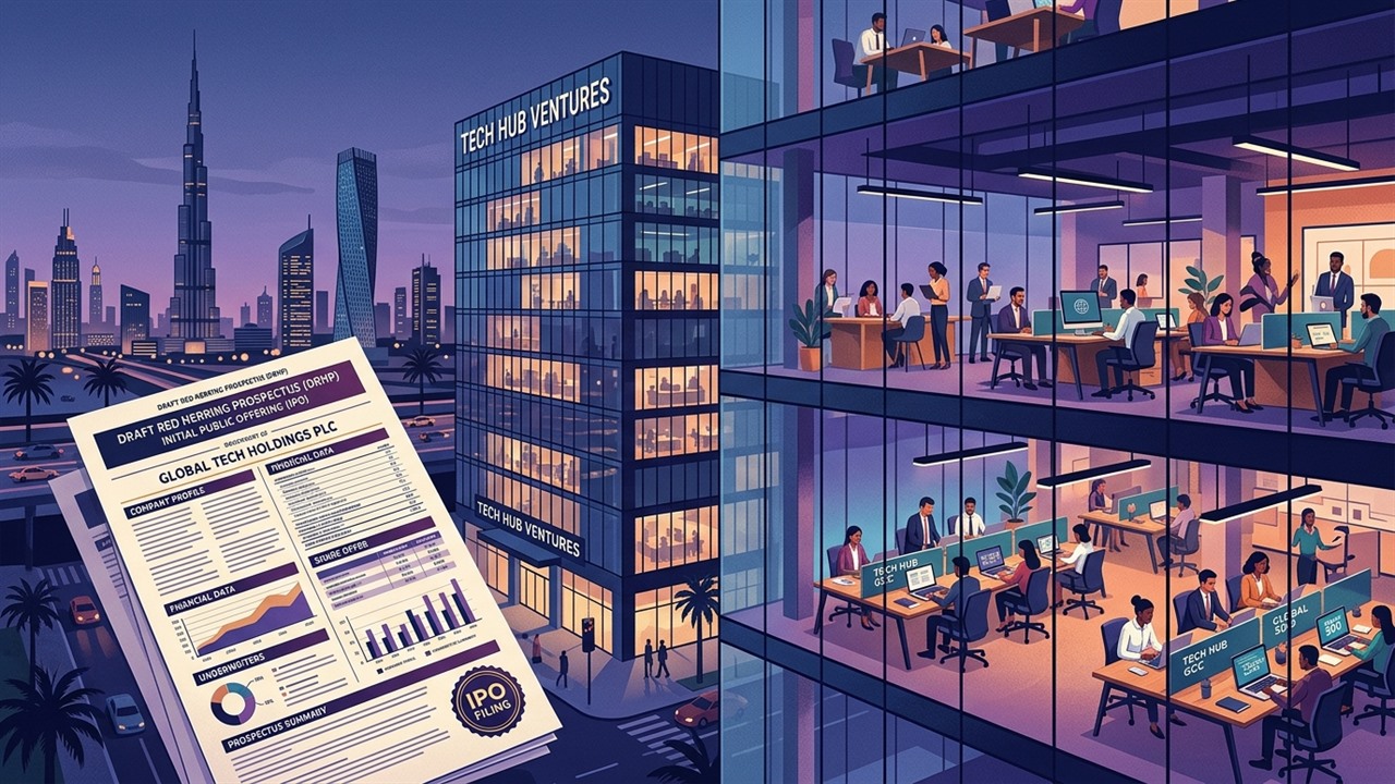 Tablespace Technologies IPO DRHP Filing illustration
